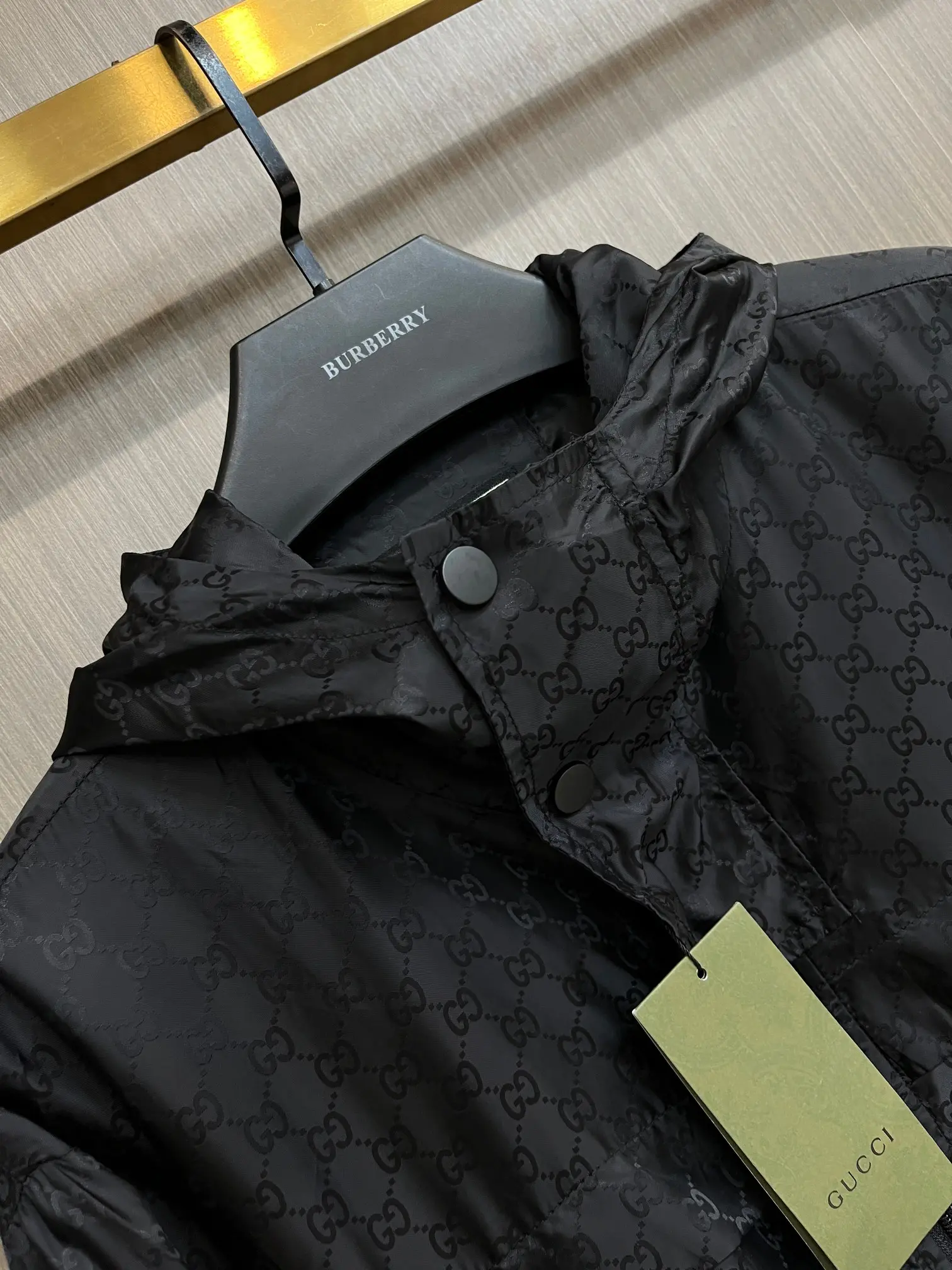 GG Monogram Hooded Windbreaker Jacket D38014800 — view 3