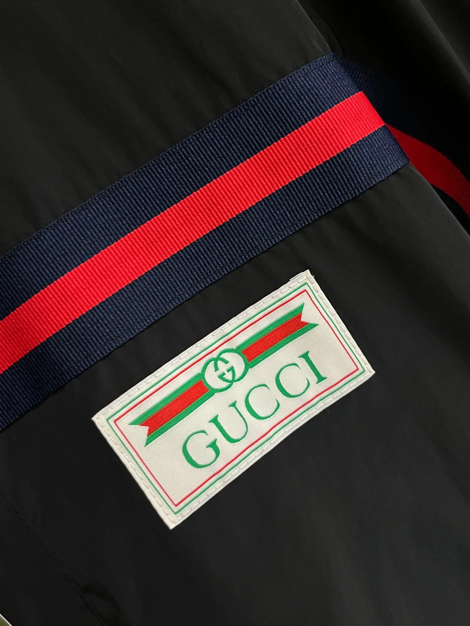 Web-Stripe Hooded Windbreaker Jacket D38014685 — view 7