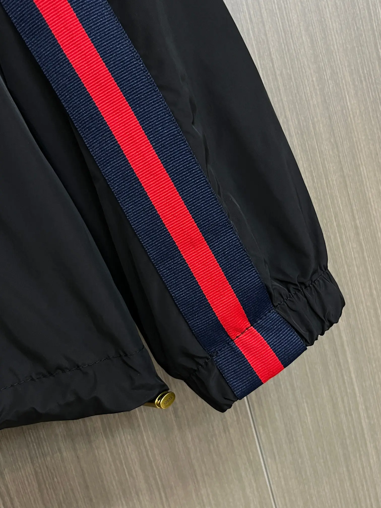 Web-Stripe Hooded Windbreaker Jacket D38014685 — view 8