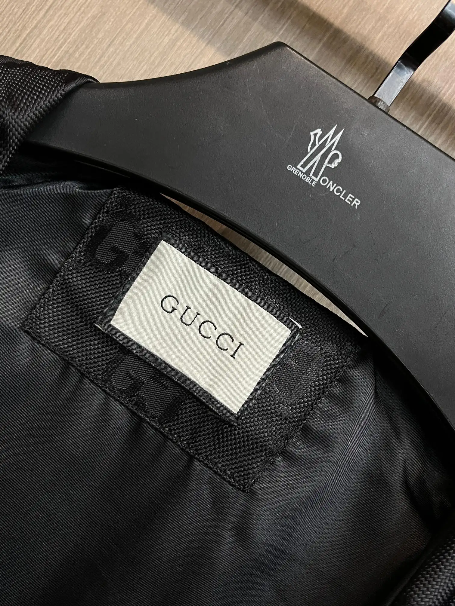 GG Monogram Hooded Jacquard Jacket D38014773 — view 5