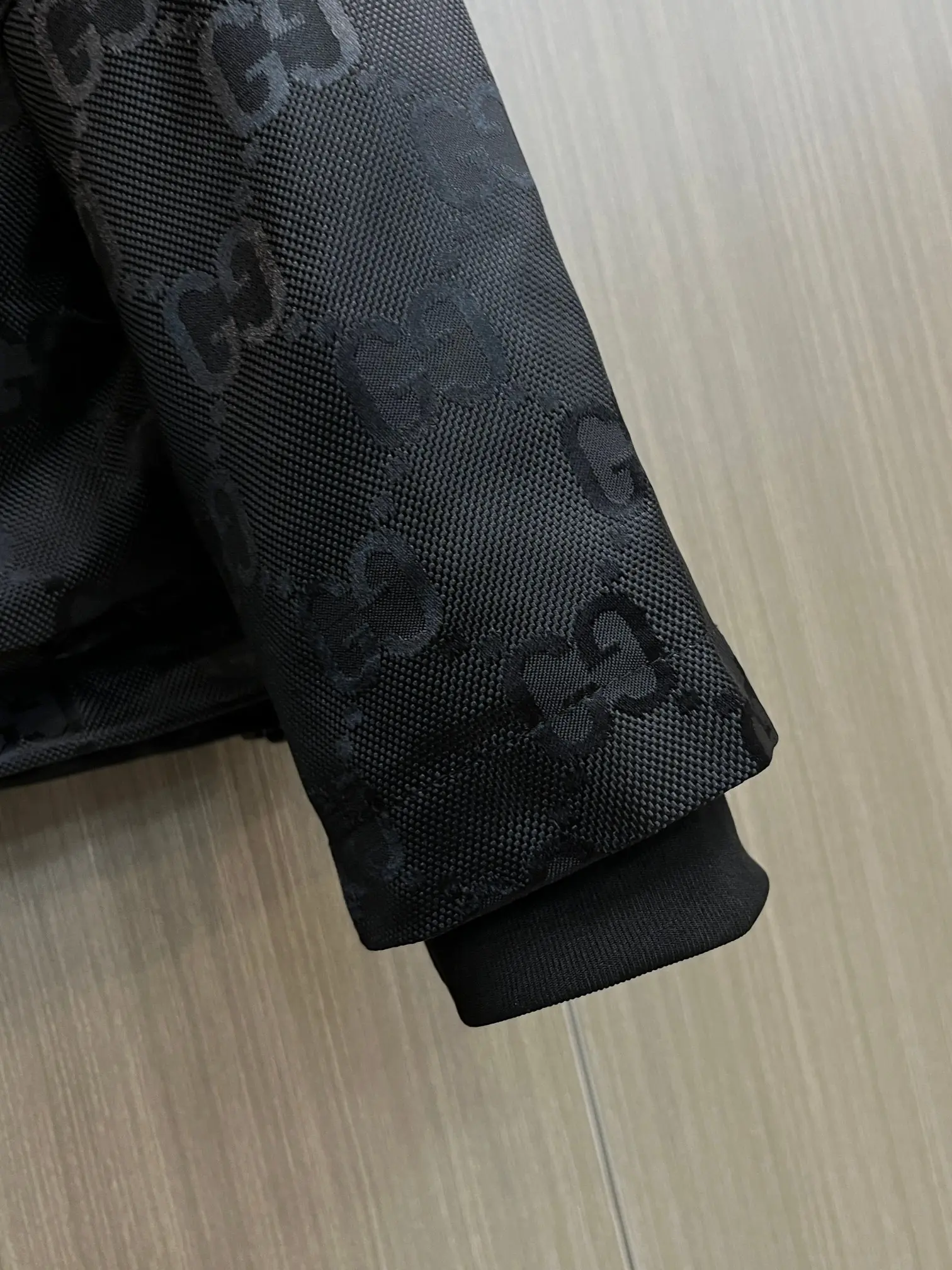 GG Monogram Hooded Jacquard Jacket D38014773 — view 8