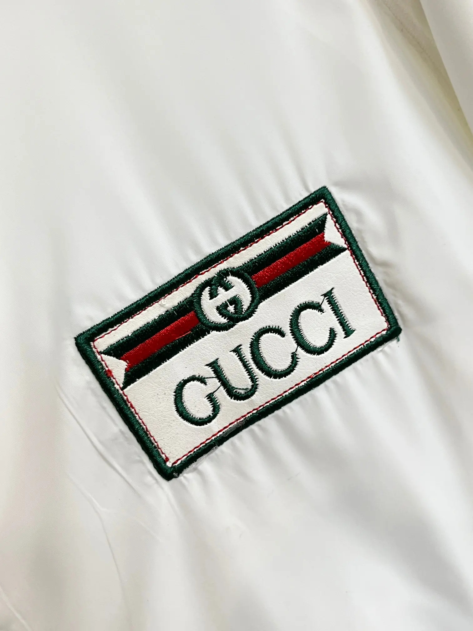 Logo-Patch Hooded Windbreaker Jacket D38014775 — view 8
