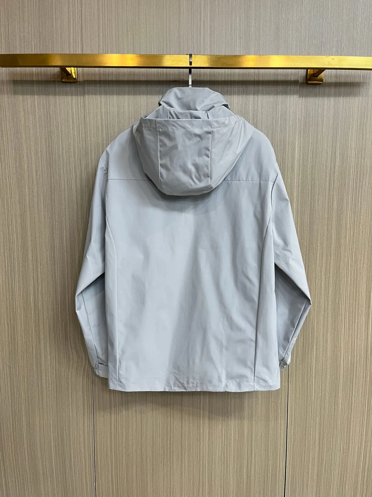 Hooded Technical Shell Jacket D38014705 — view 2