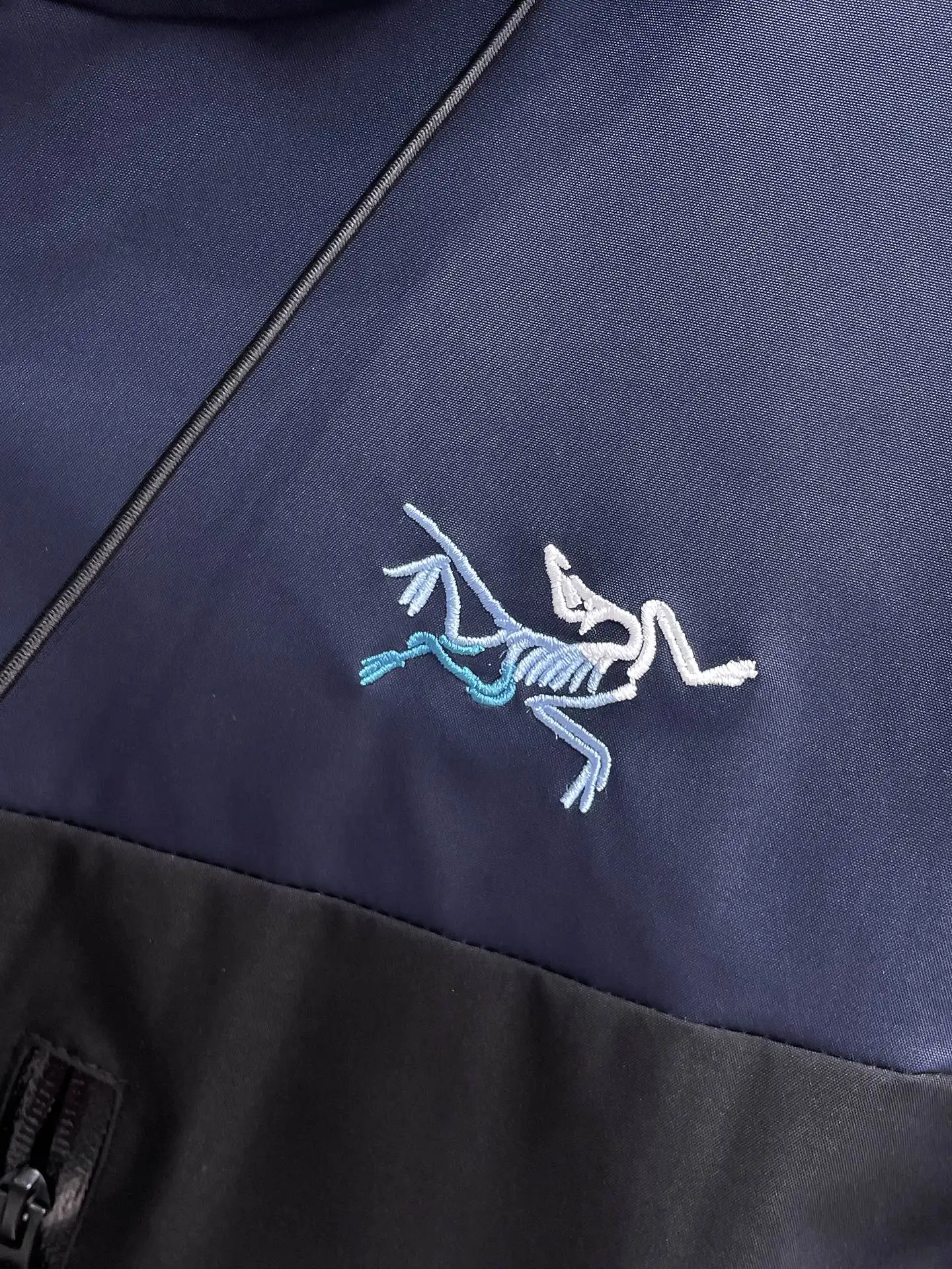Arc'teryx Two-Tone Hooded Shell Jacket D38014871 — view 8