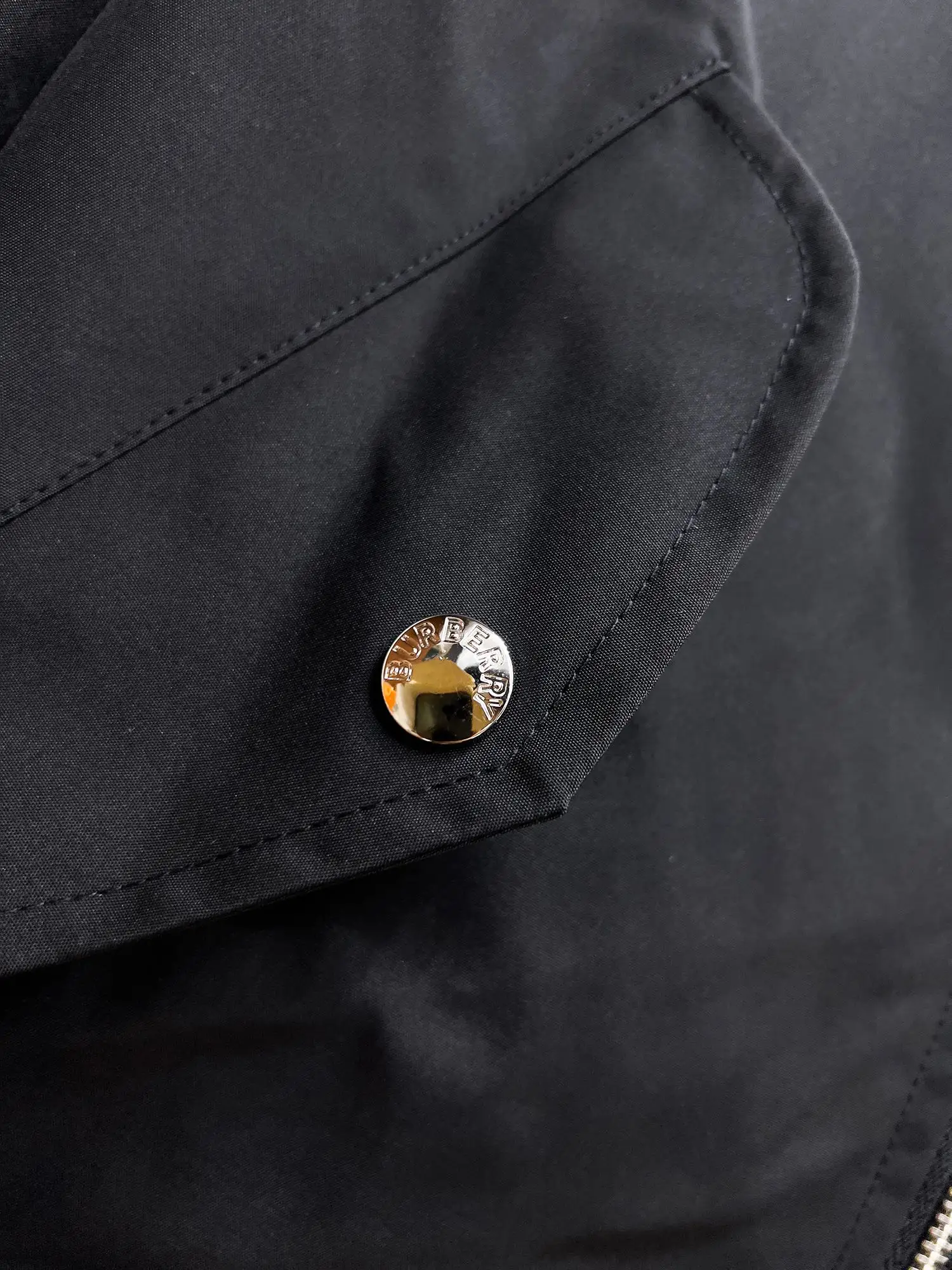 Check Print Hooded Windbreaker Jacket D38015125 — view 13