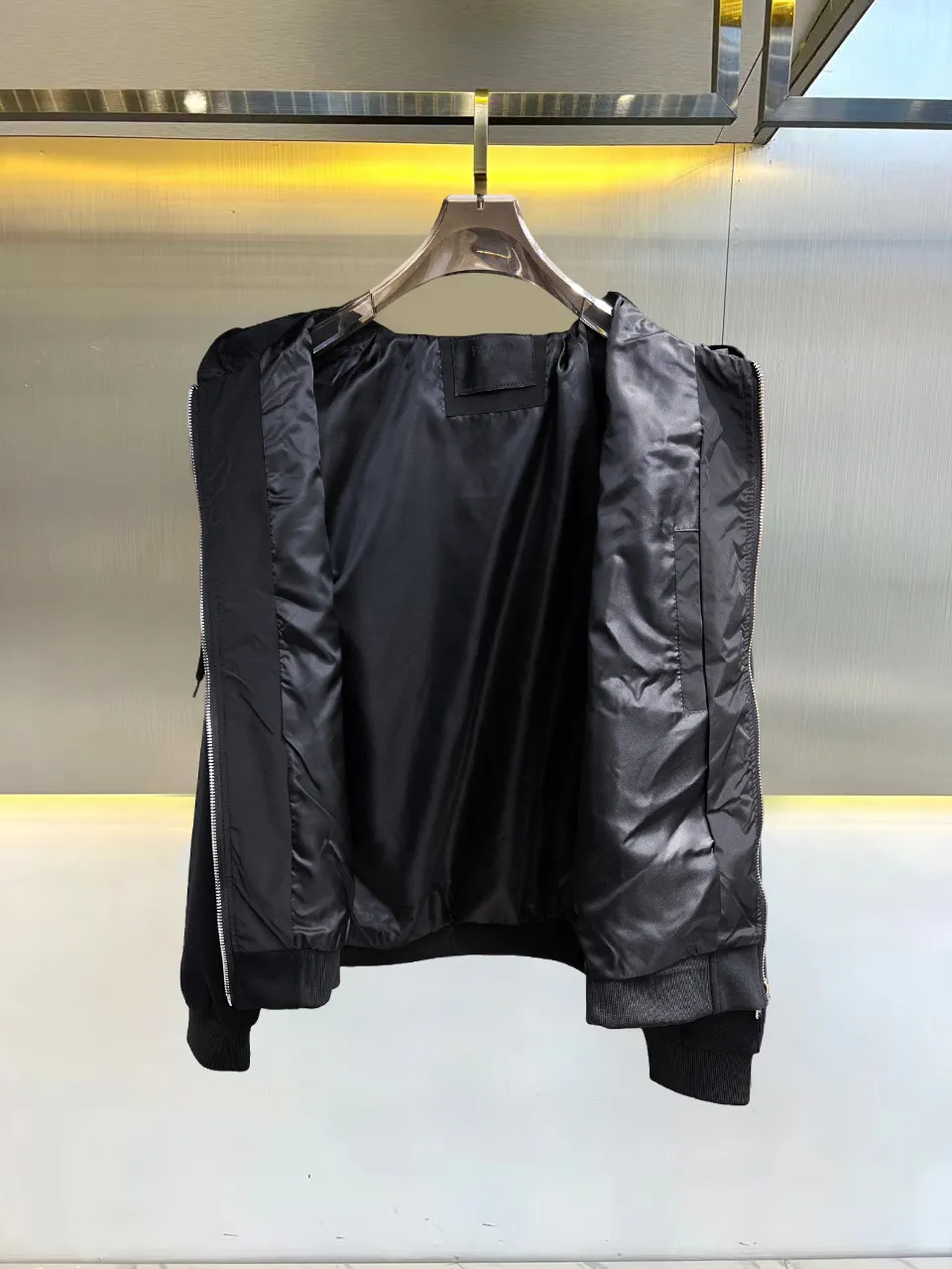 Hooded Technical Fabric Jacket D38015104 — view 3