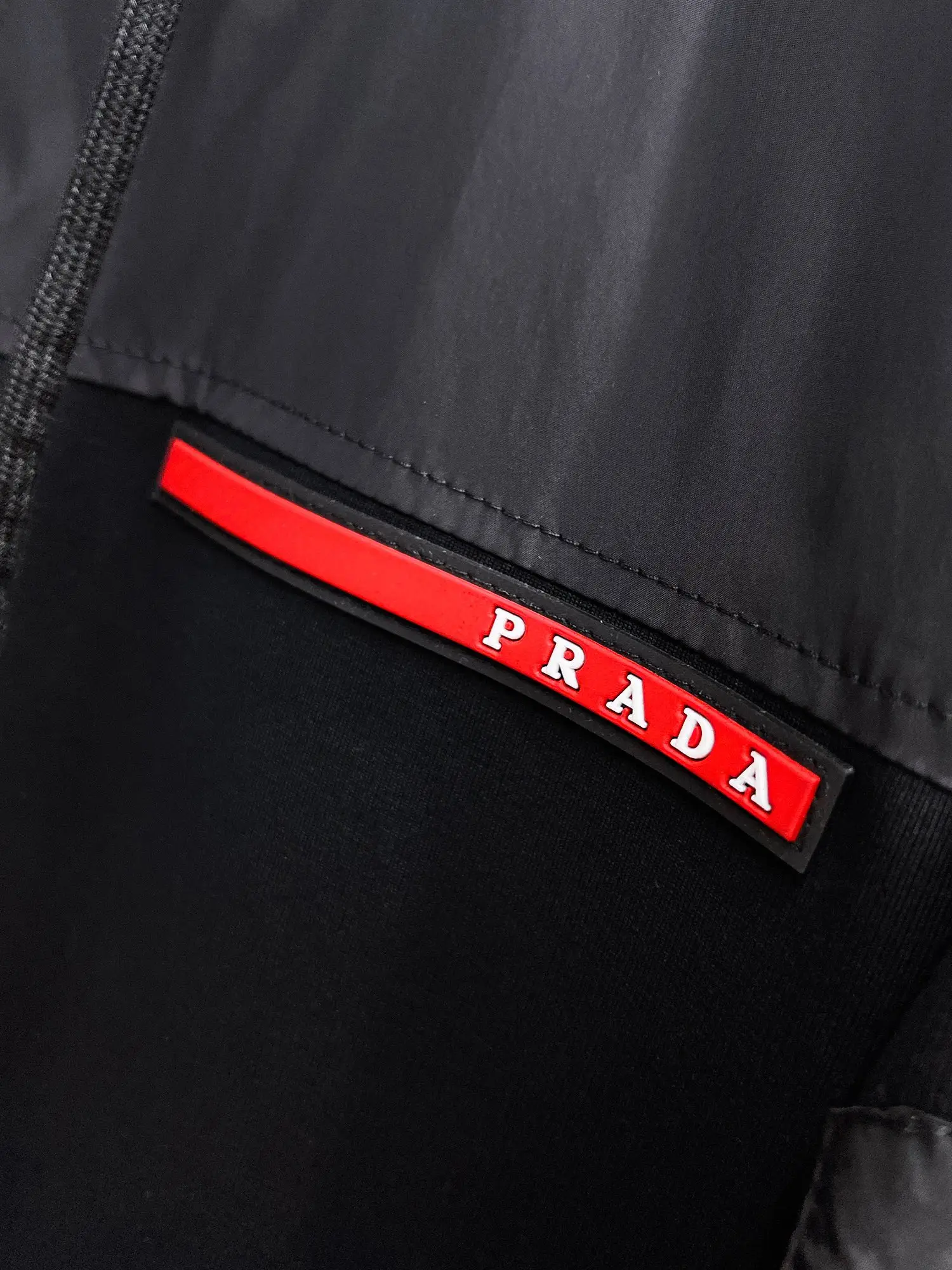 Hooded Technical Fabric Jacket D38015104 — view 5