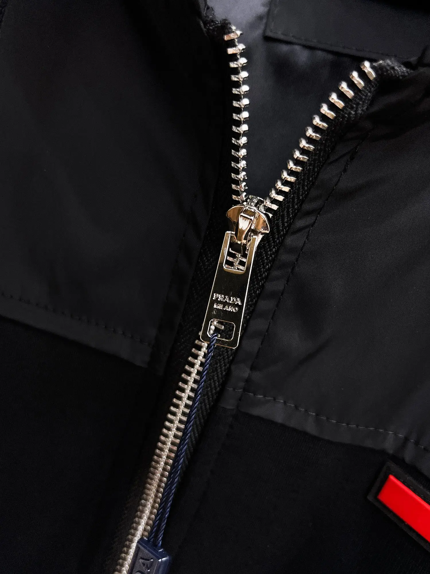 Hooded Technical Fabric Jacket D38015104 — view 7