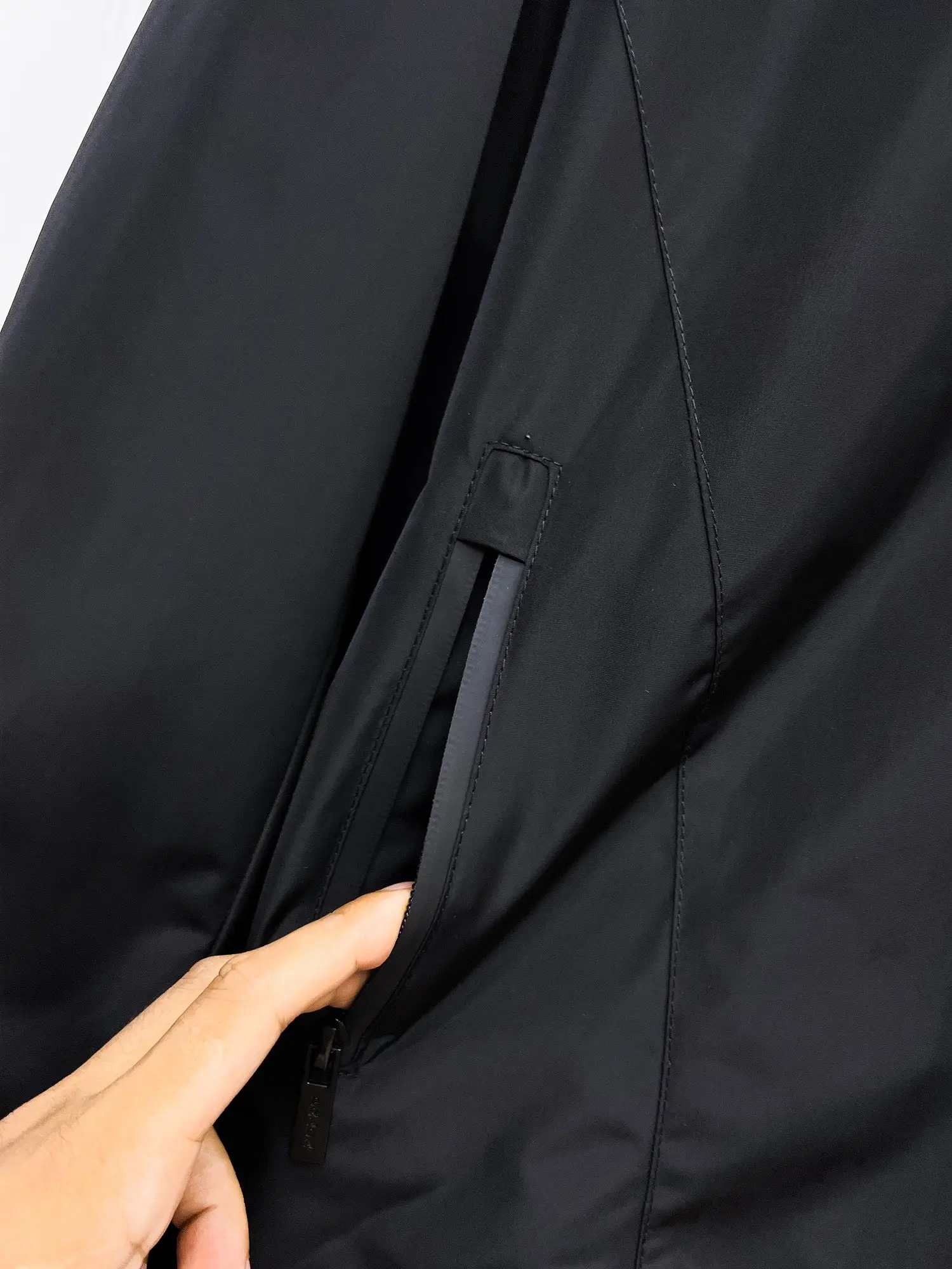 Logo-Print Hooded Shell Jacket D38015117 — view 12