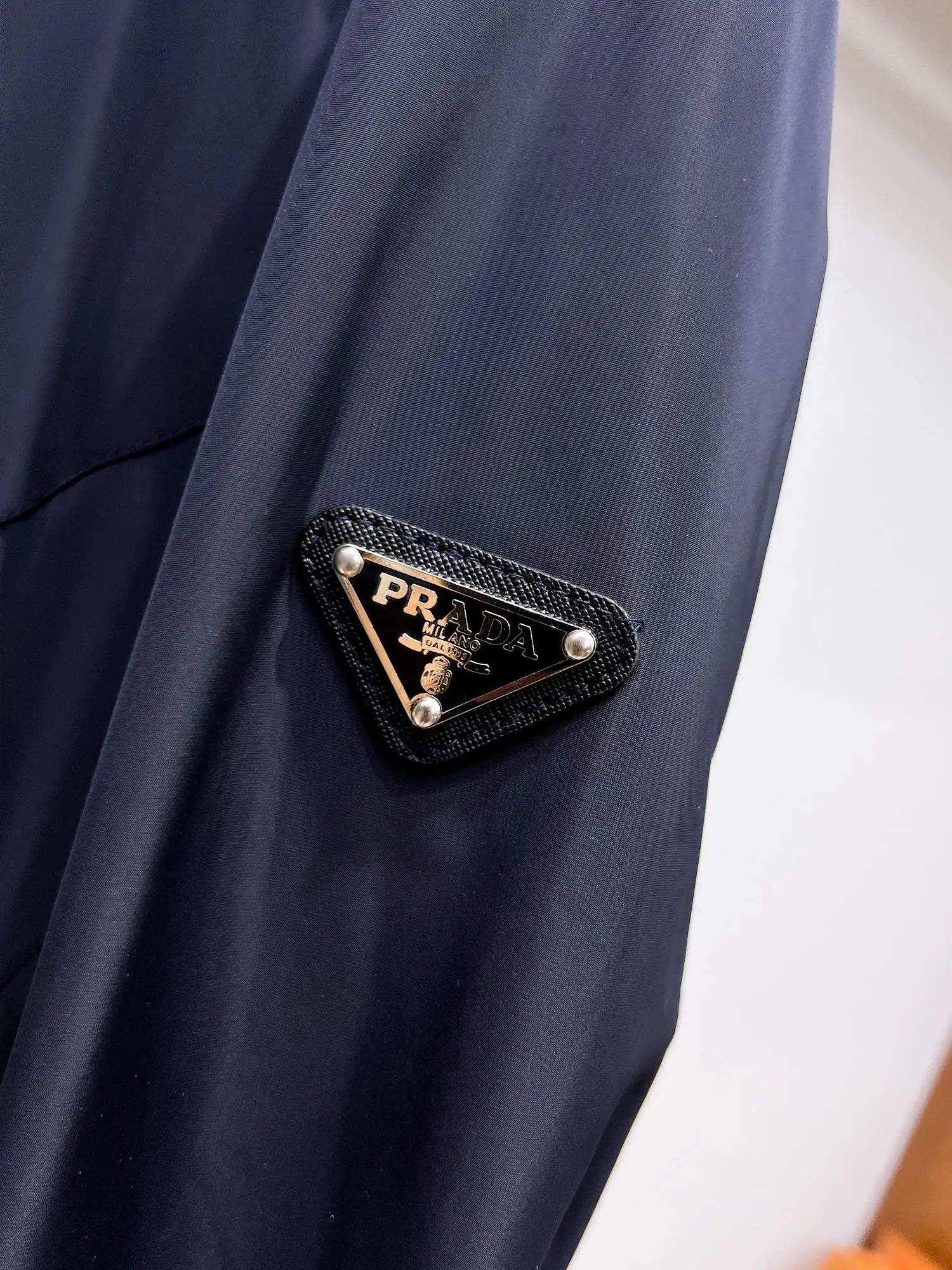 Logo-Appliquéd Hooded Shell Jacket D38015118 — view 5