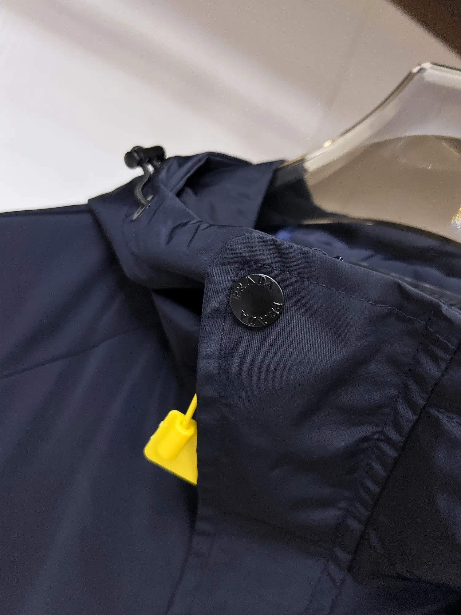 Logo-Appliquéd Hooded Shell Jacket D38015118 — view 8