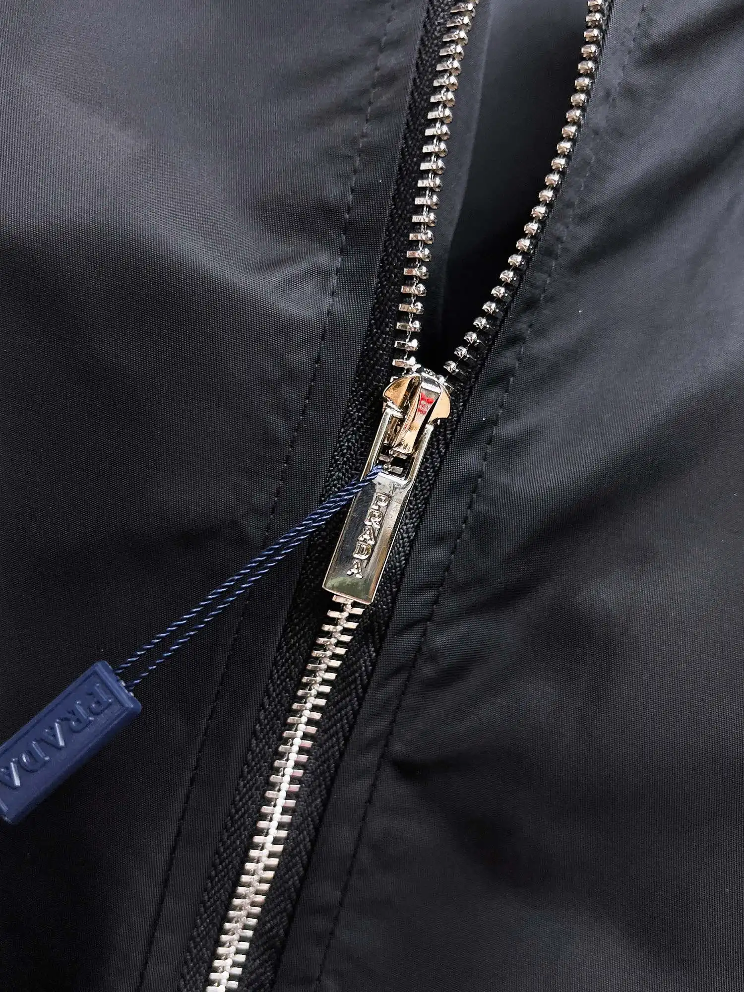 Hooded Nylon Gabardine Jacket D38015119 — view 8