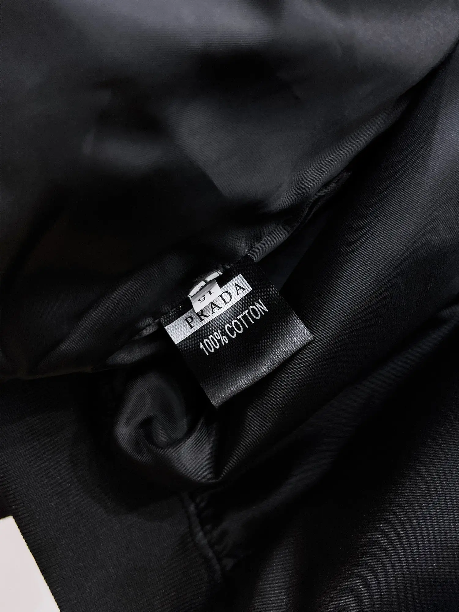 Hooded Nylon Gabardine Jacket D38015119 — view 11