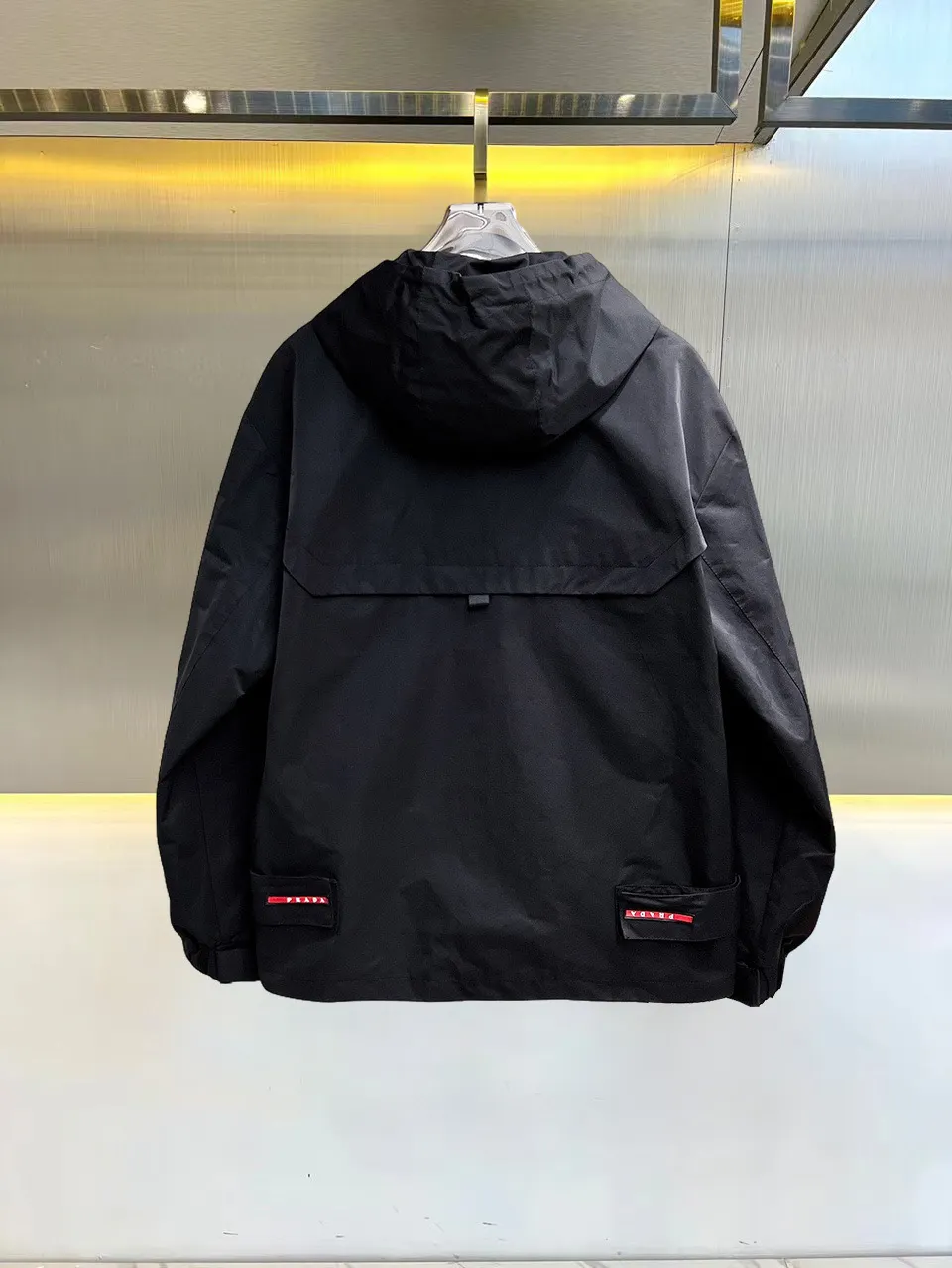 Logo-Appliqué Hooded Field Jacket D38015131 — view 2
