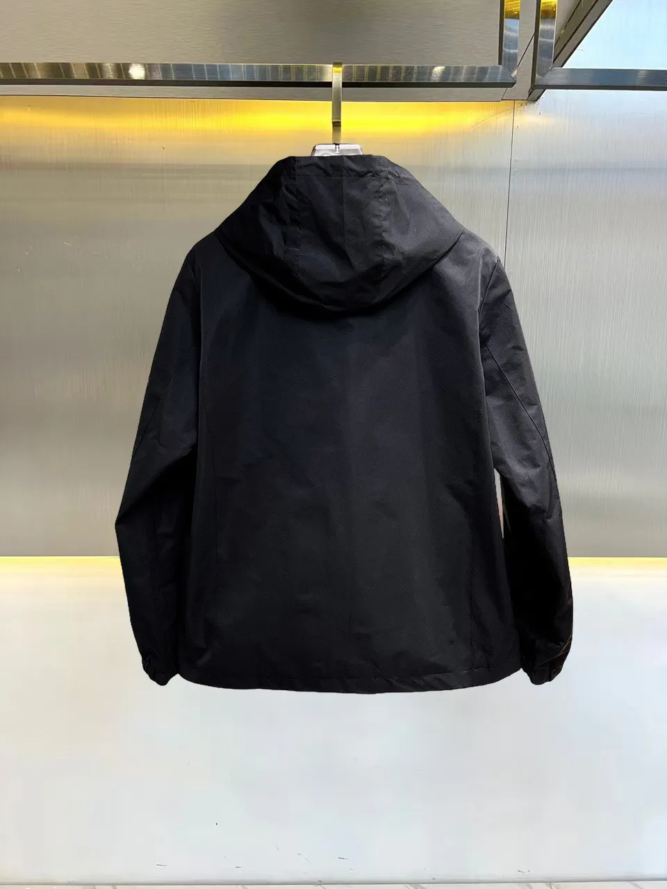 Hooded Utility Jacket with Buckle Pockets D38015135 — view 2
