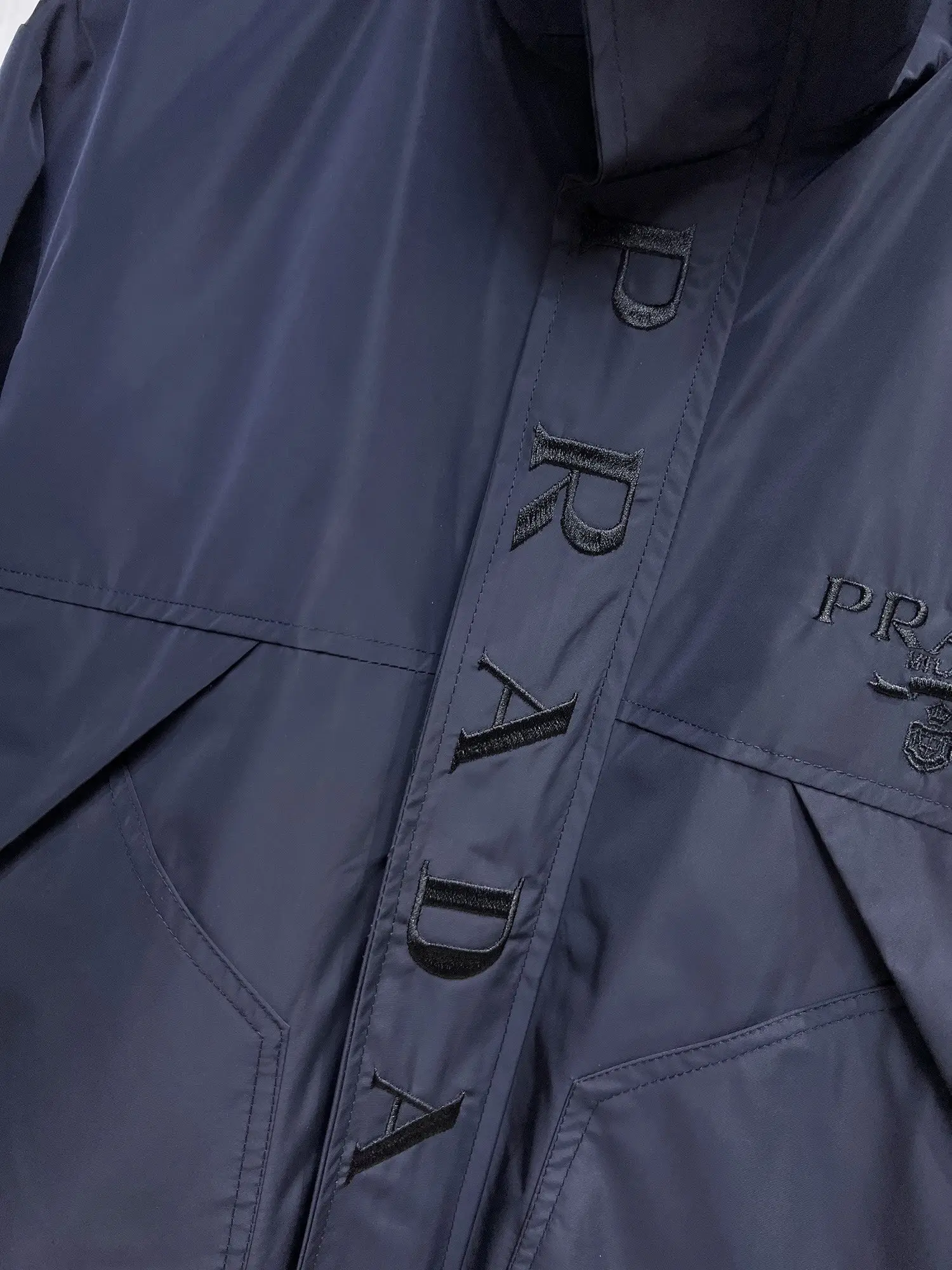 Logo-Embroidered Technical Zip-Up Jacket D38015128 — view 6