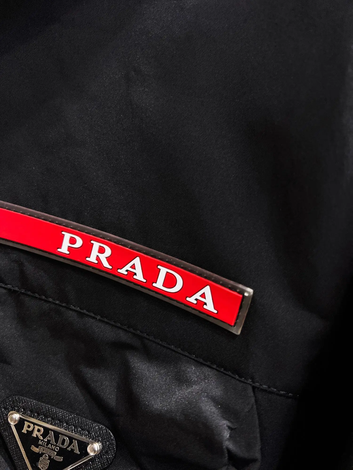 Logo-Appliquéd Hooded Shell Jacket D38015137 — view 5