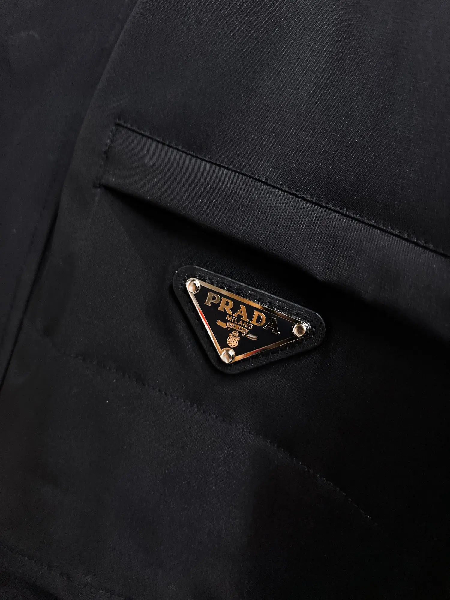 Hooded Technical Fabric Jacket D38015122 — view 6