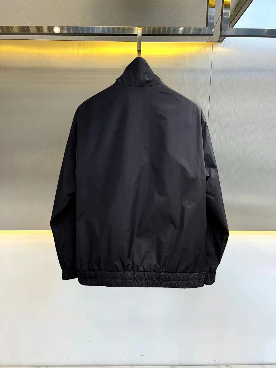 Logo-Print Technical Shell Jacket D38015129 — view 2