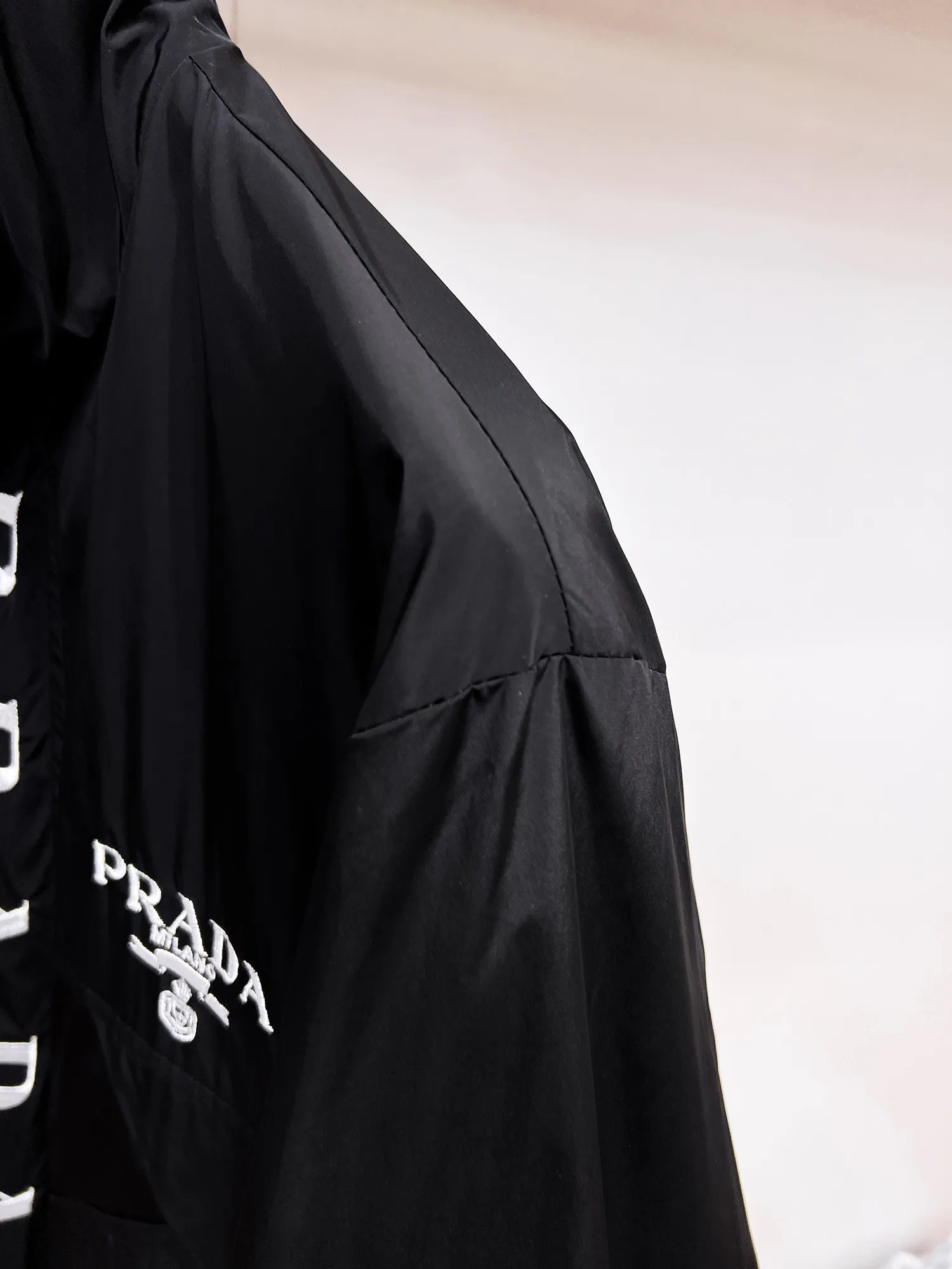 Logo-Print Technical Shell Jacket D38015129 — view 8