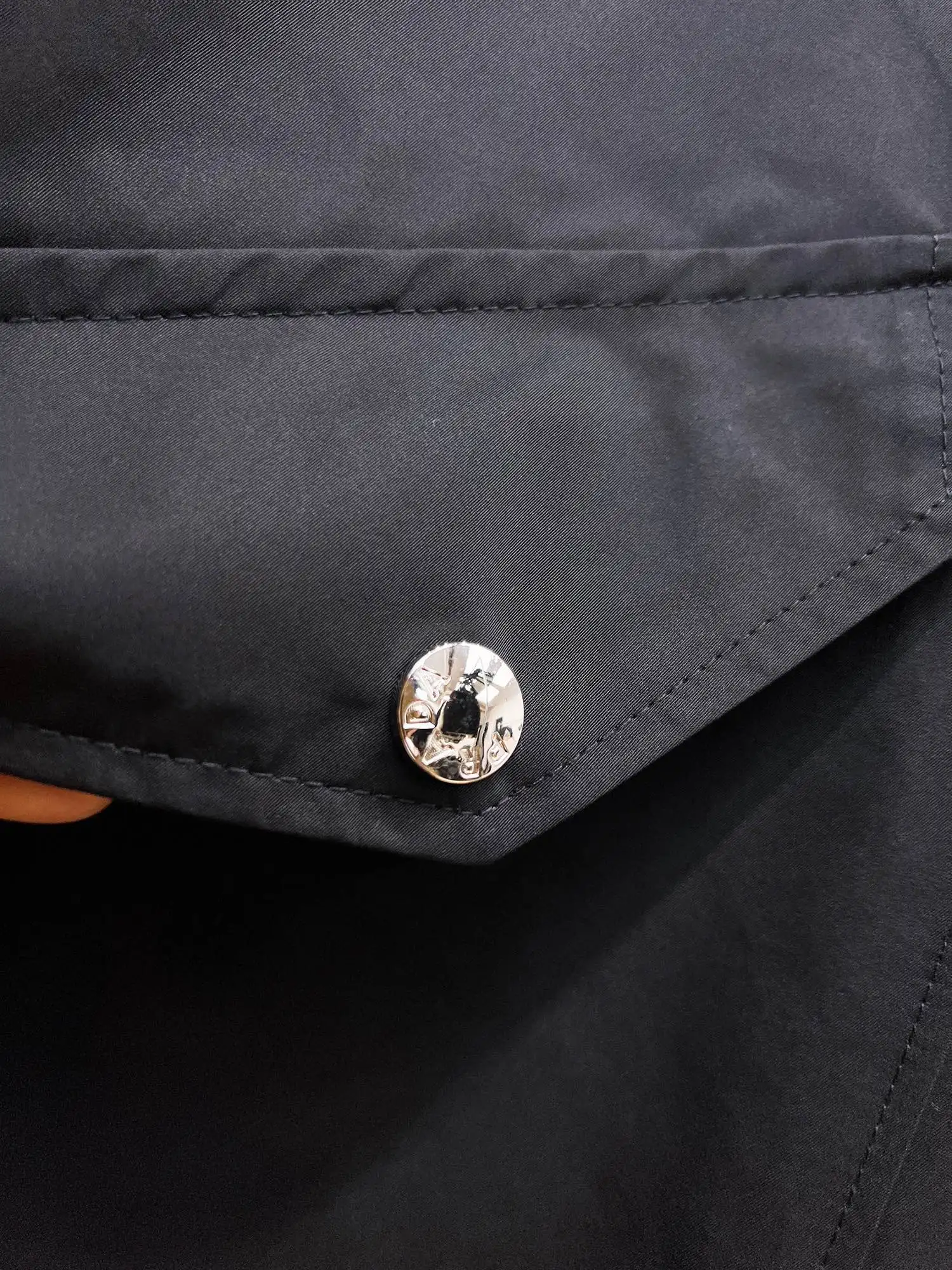 Logo-Appliqué Zip-Up Harrington Jacket D38015140 — view 7