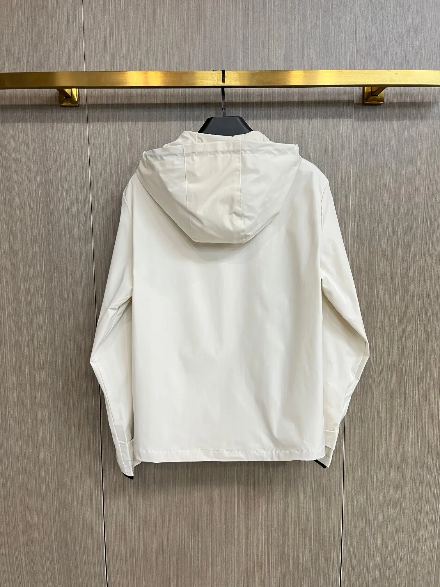 Hooded Technical Shell Jacket D38014803 — view 2