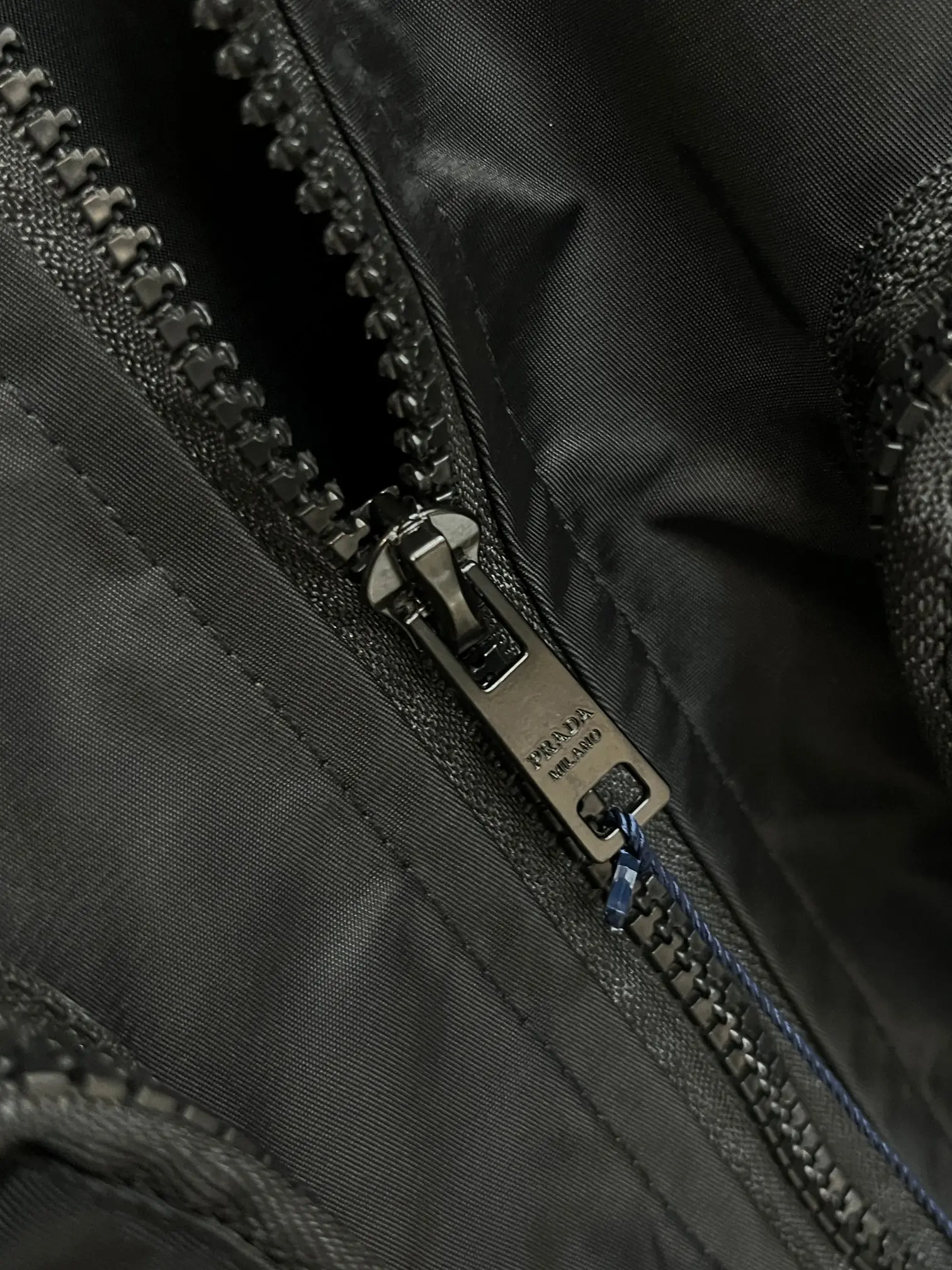 Logo-Appliquéd Shell Zip-Up Jacket D38014806 — view 6