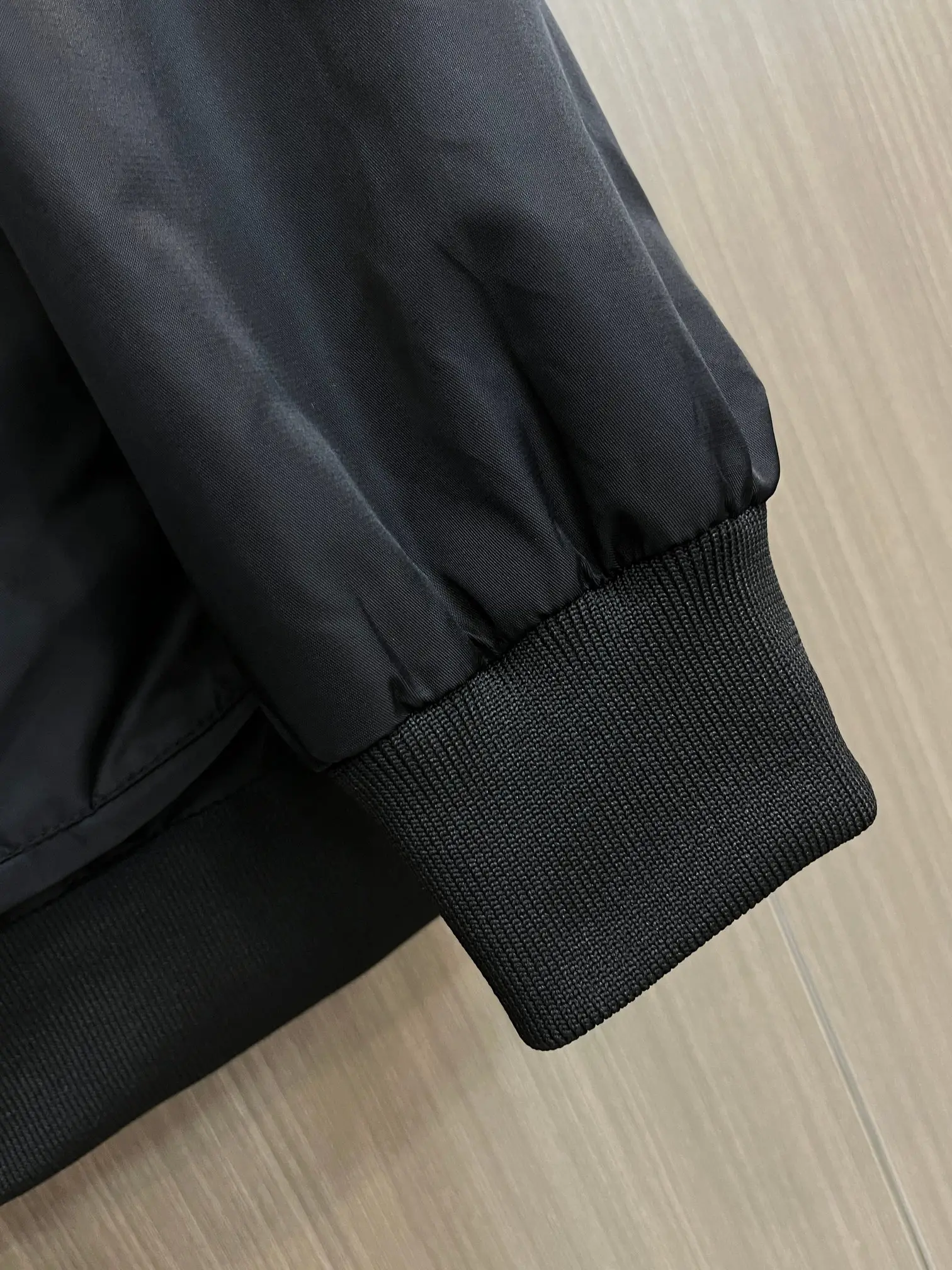 Logo-Appliquéd Shell Zip-Up Jacket D38014806 — view 9