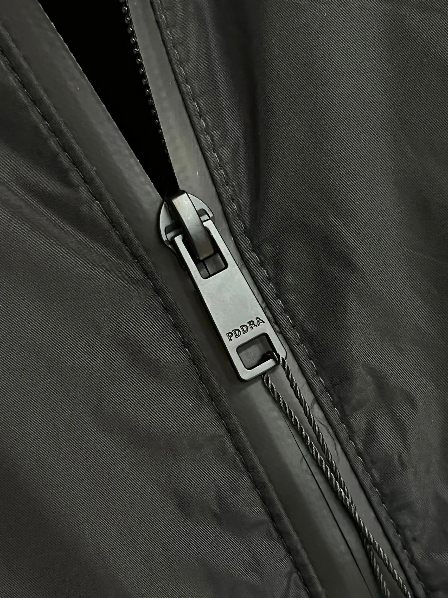 Logo-Appliquéd Hooded Shell Jacket D38014707 — view 9