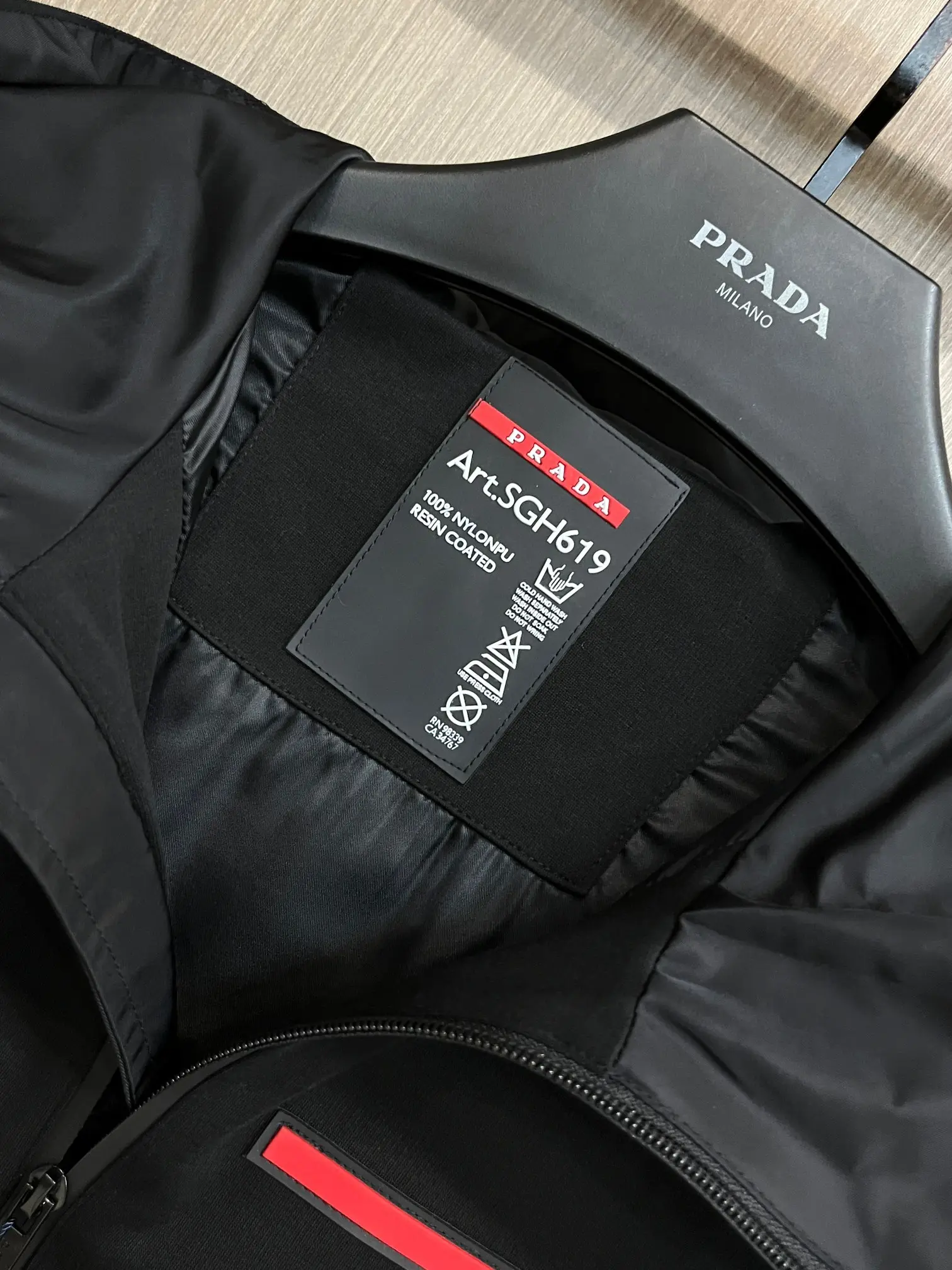 Prada Linea Rossa Hooded Cargo Jacket D38014795 — view 4