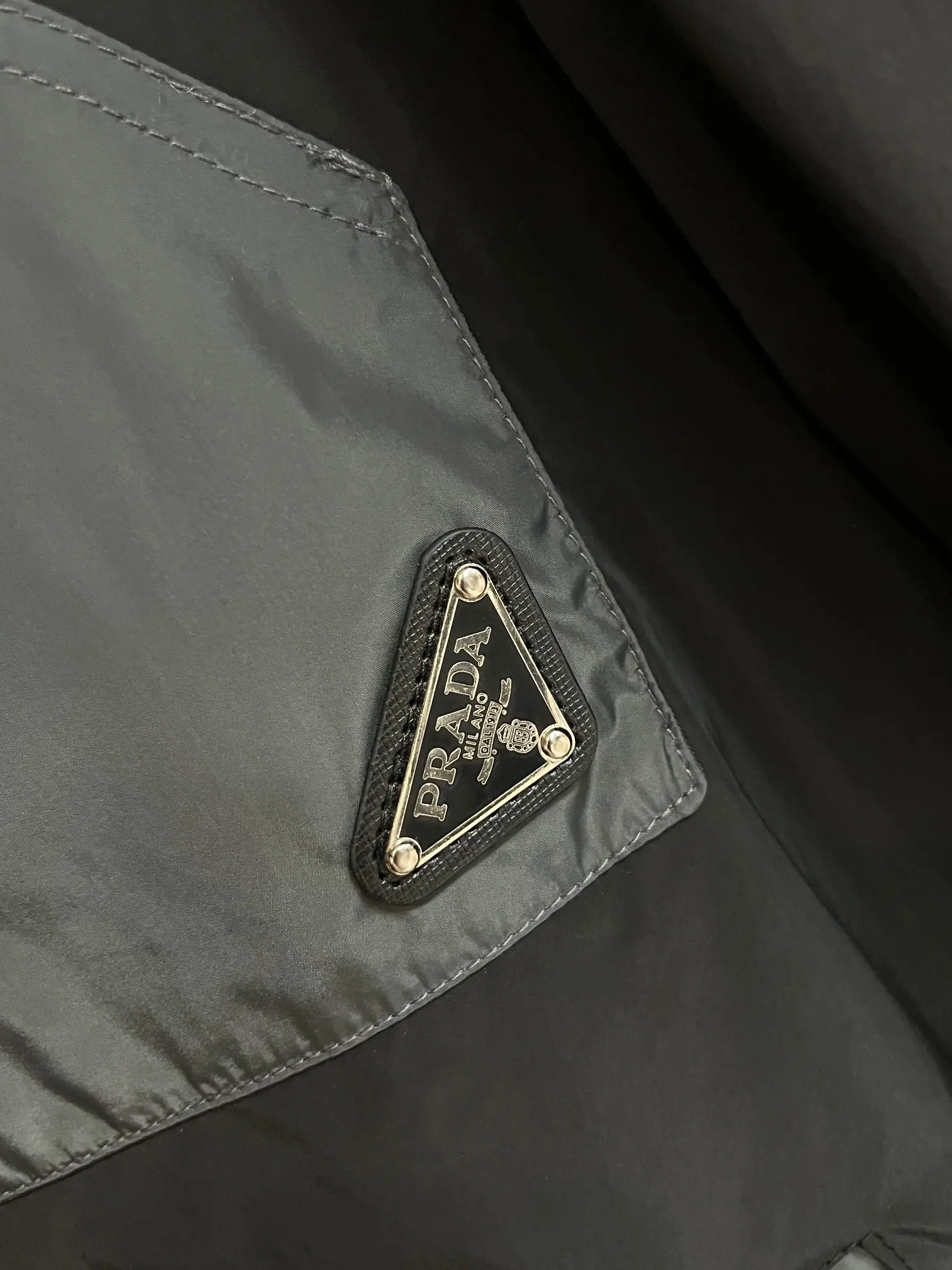 Logo-Appliquéd Hooded Shell Jacket D38014676 — view 8