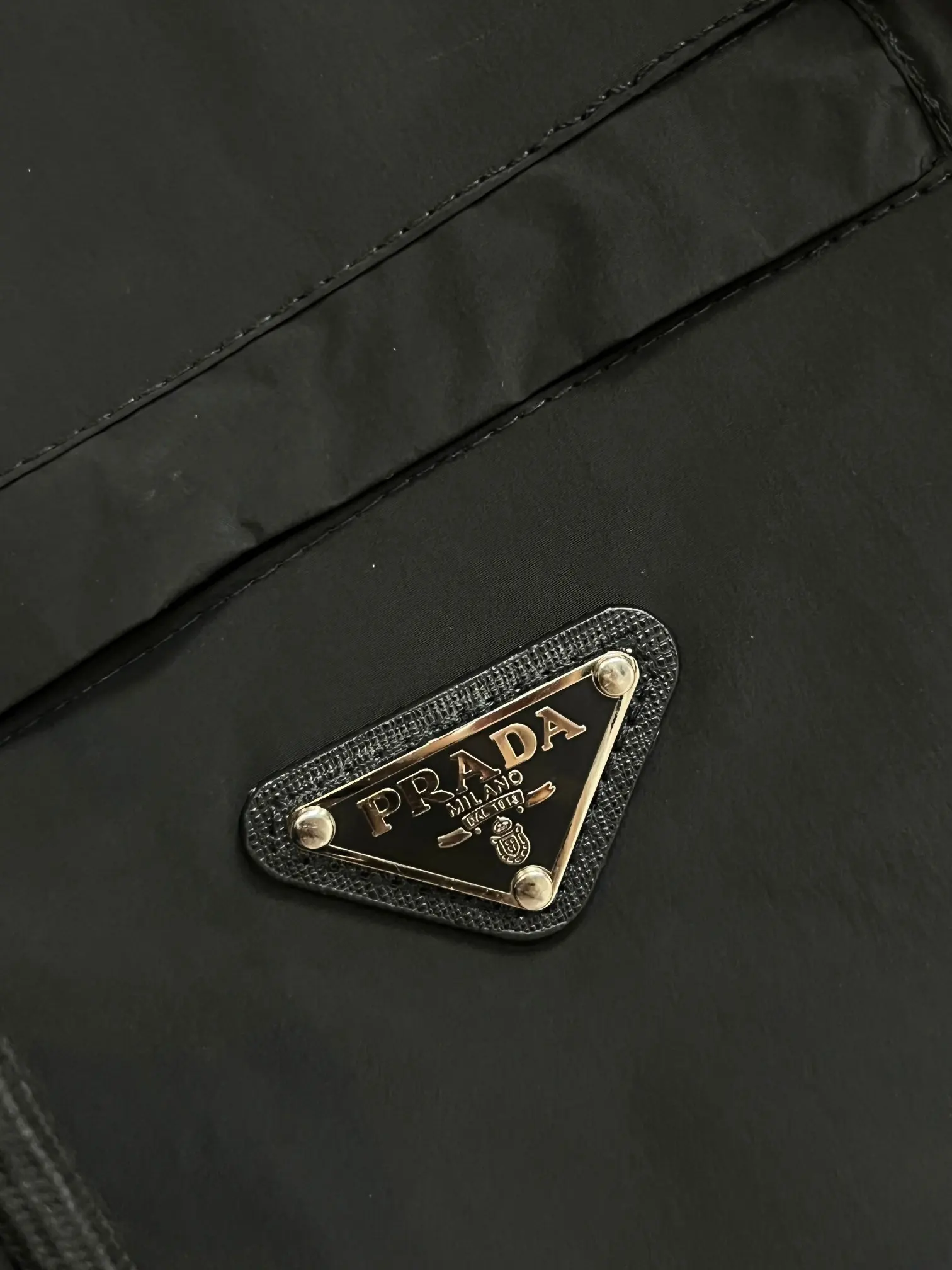 Hooded Nylon Windbreaker Jacket D38014802 — view 8