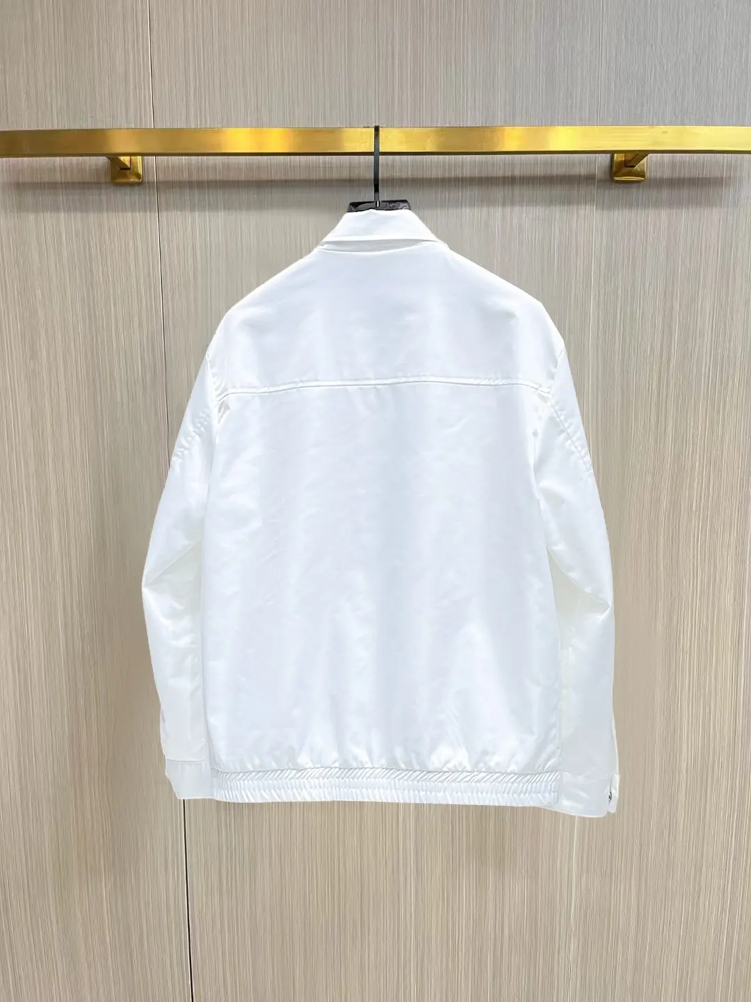 Logo-Appliquéd Zip-Up Blouson Jacket D38014863 — view 2