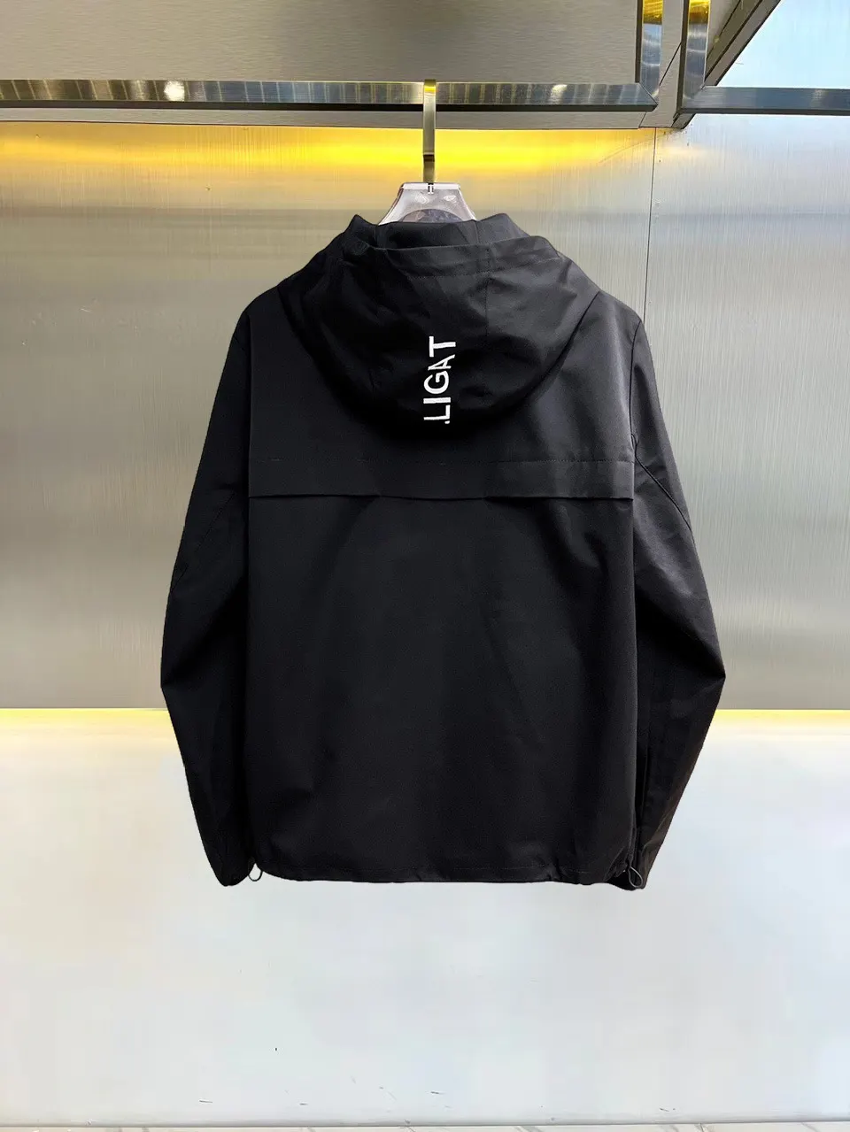 Hooded Technical Shell Jacket D38015116 — view 2