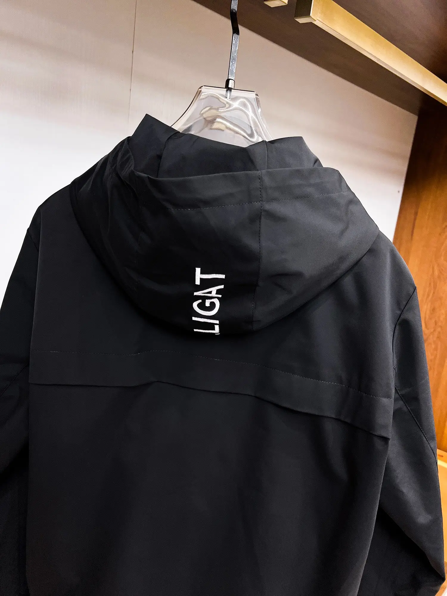 Hooded Technical Shell Jacket D38015116 — view 13