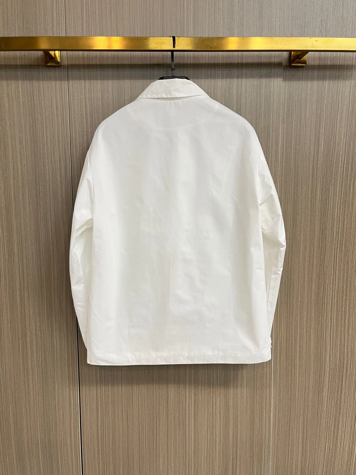 Moncler Logo-Appliqué Zip-Up Harrington Jacket D38014708 — view 2