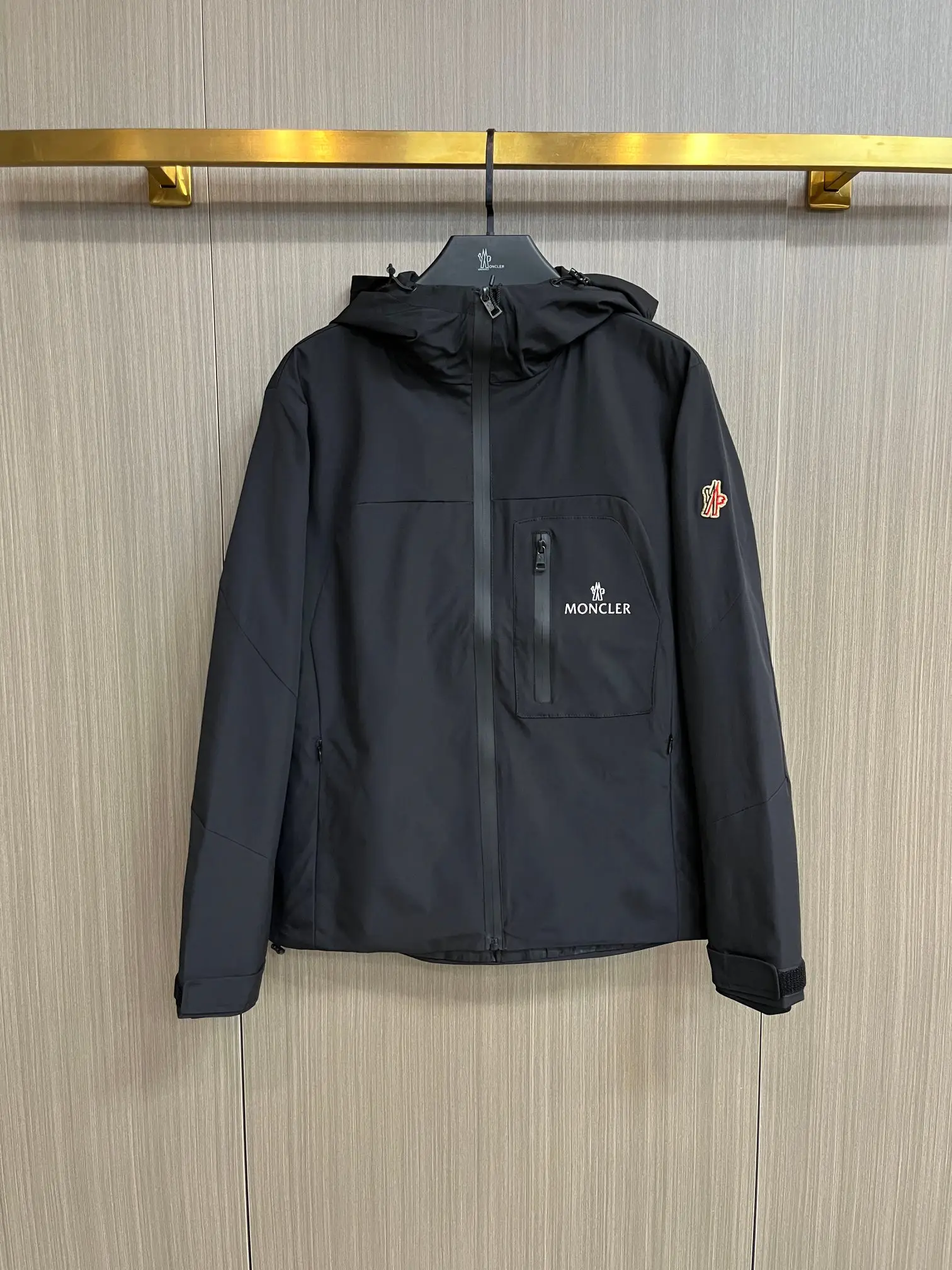 Moncler Hooded Technical Shell Jacket D38014787