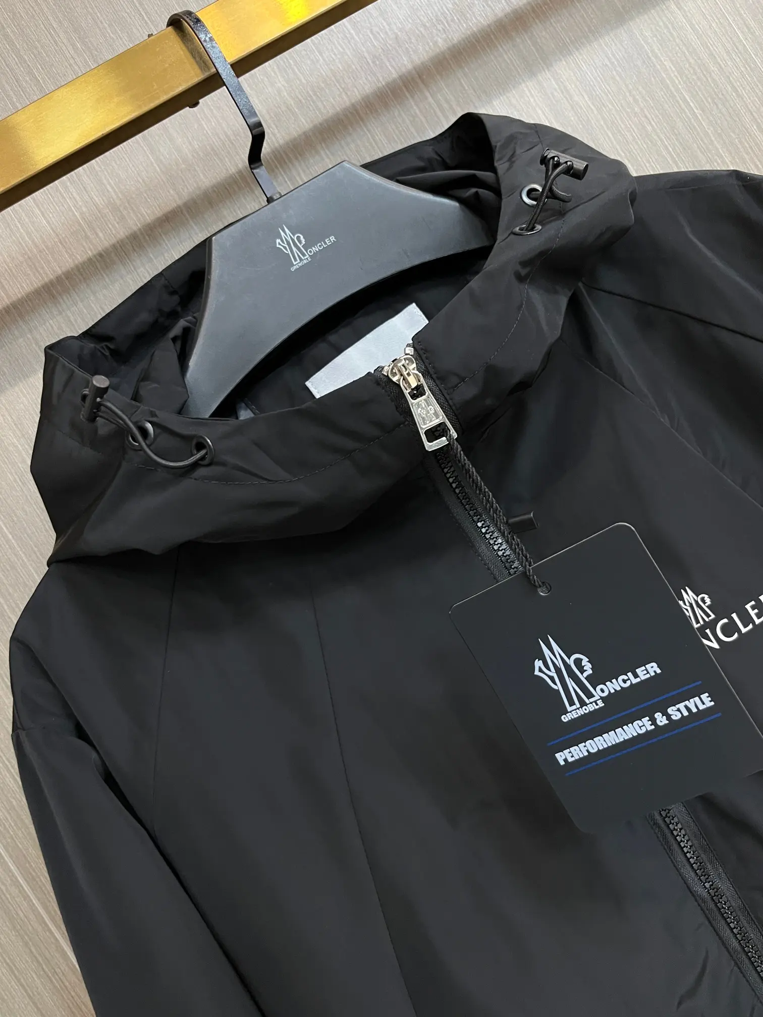 Moncler Grenoble Hooded Shell Jacket D38014809 — view 3