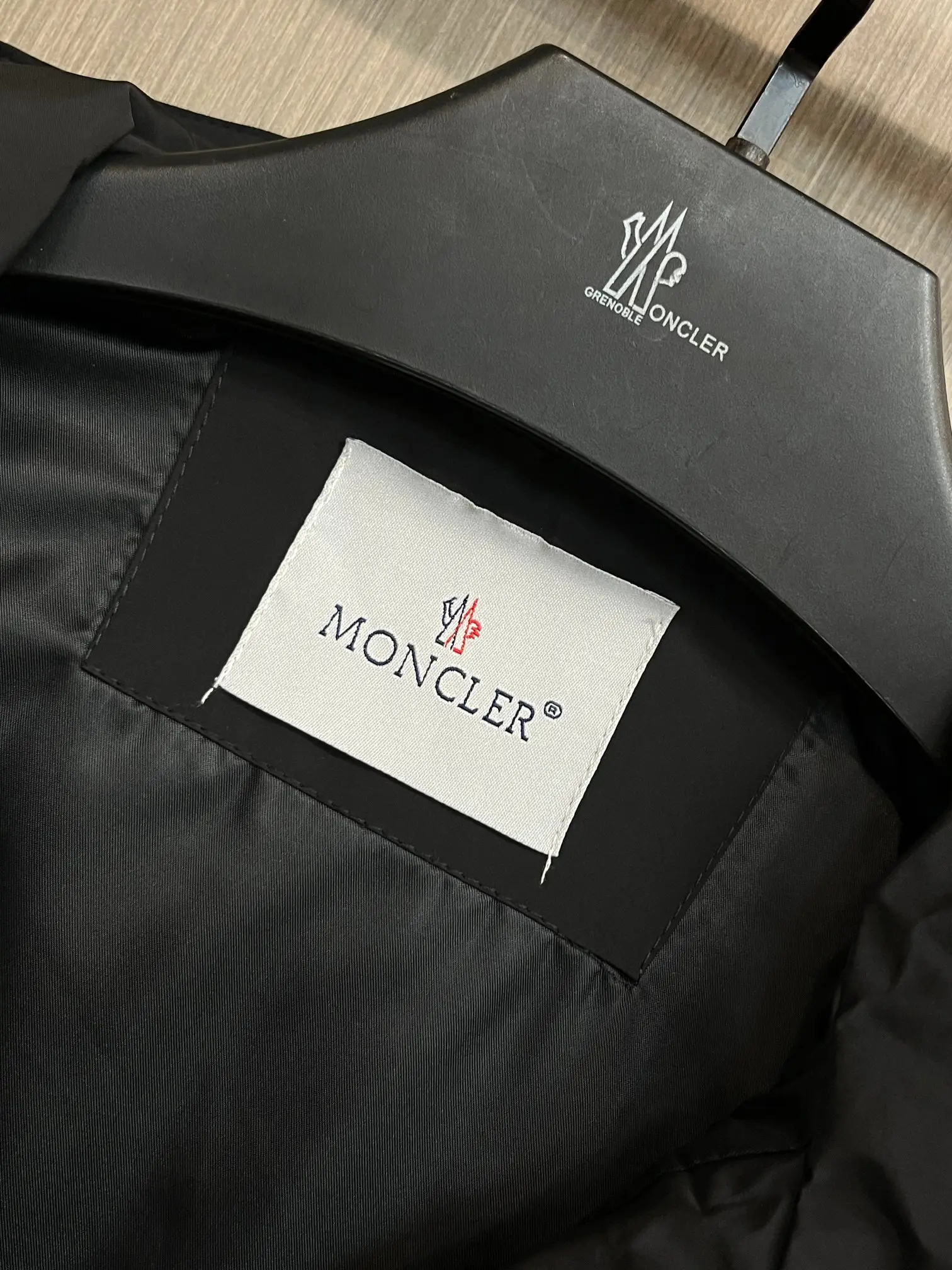 Moncler Hooded Technical Shell Jacket D38014784 — view 4