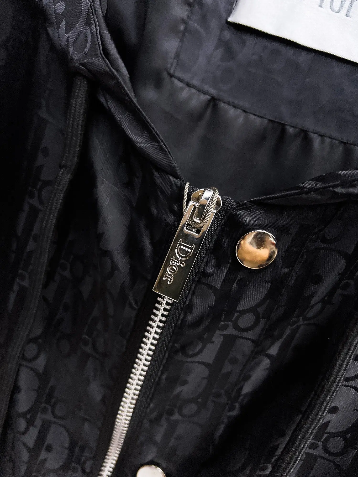 Oblique Jacquard Hooded Windbreaker Jacket D38015121 — view 5