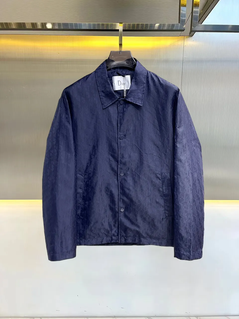 Oblique Jacquard Reversible Coach Jacket D38015083