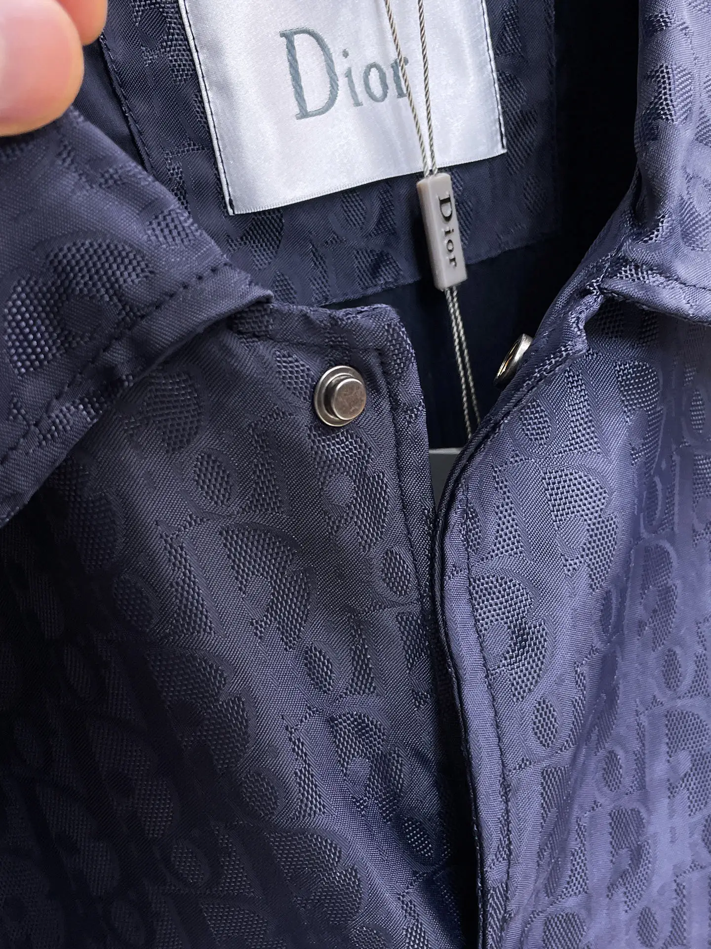 Oblique Jacquard Reversible Coach Jacket D38015083 — view 5