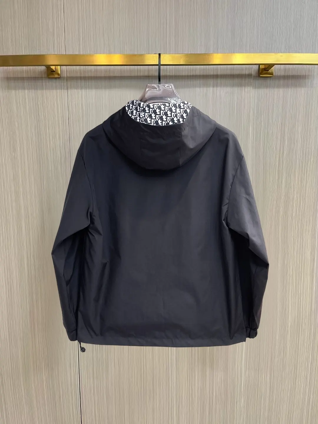 Reversible Hooded Windbreaker Jacket D38014748 — view 2