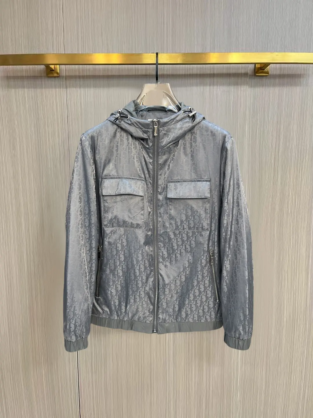 Oblique Reversible Hooded Jacket D38014860 — view 2