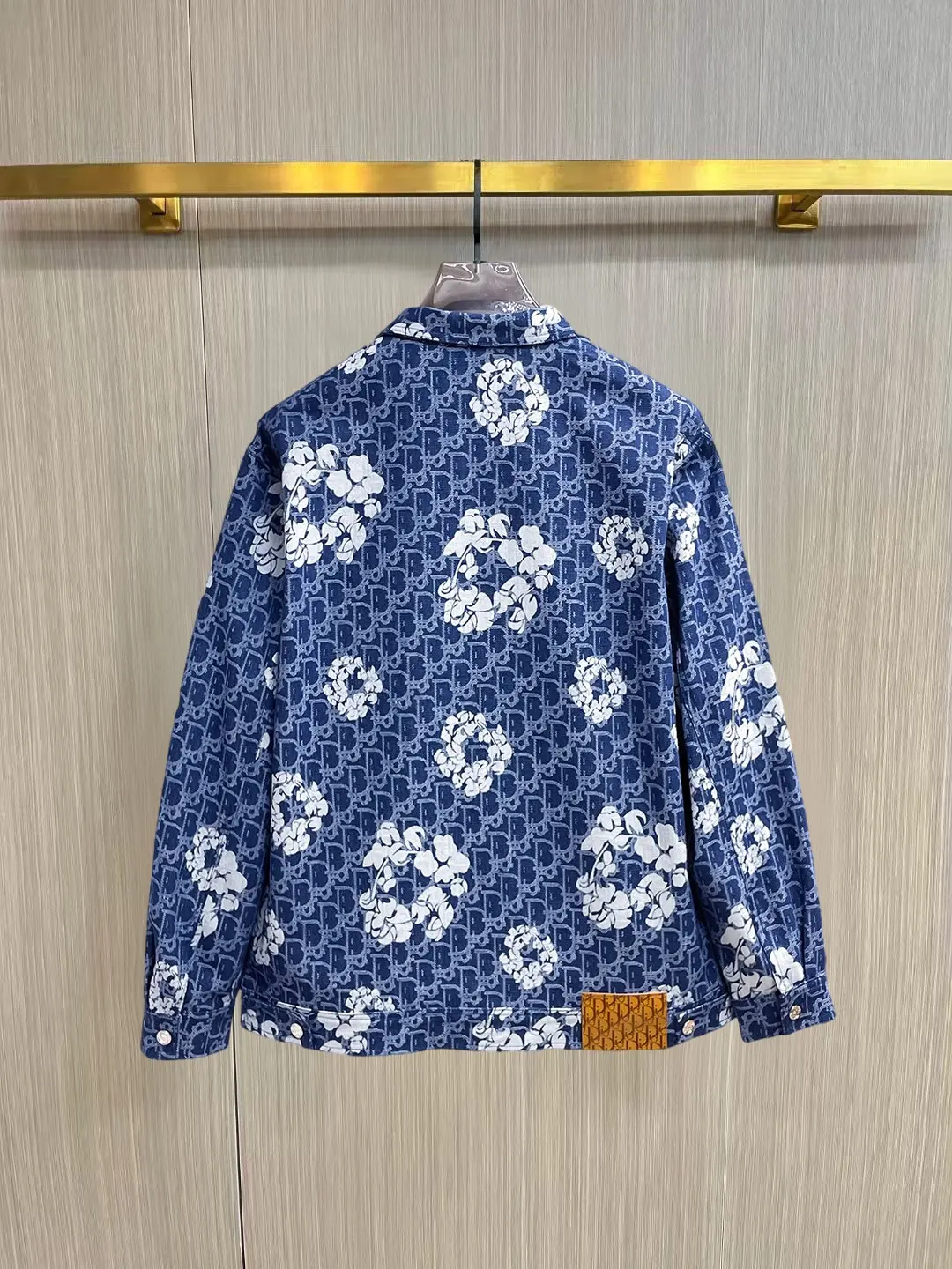 Oblique Monogram and Floral Print Harrington Jacket D38014752 — view 2