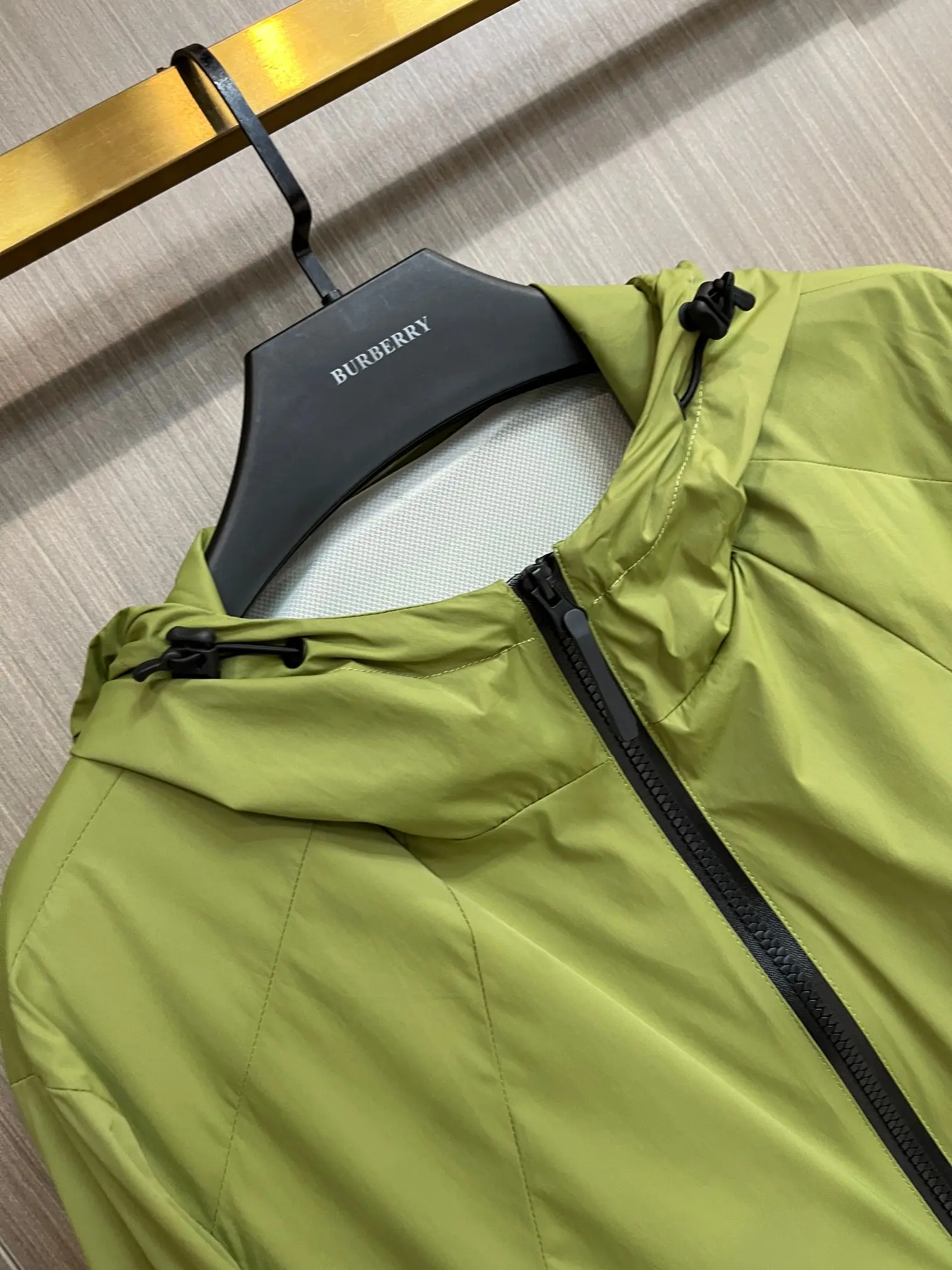 Logo-Print Hooded Windbreaker Jacket D38014718 — view 3