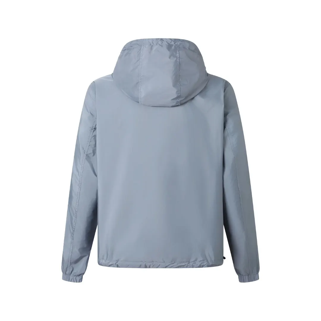 Reversible Check Hooded Jacket D38018776 — view 3
