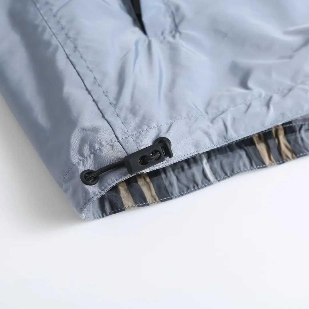 Reversible Check Hooded Jacket D38018776 — view 8