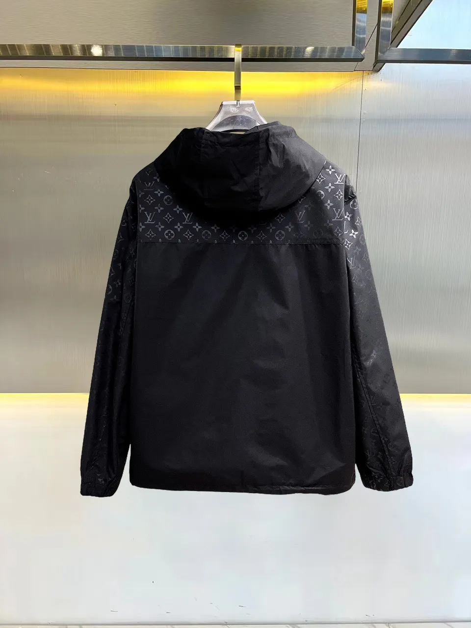 Monogram Hooded Windbreaker Jacket D38015130 — view 2