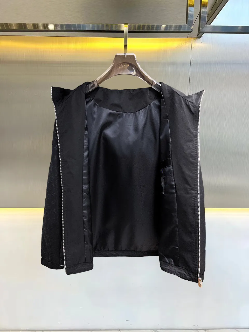 Monogram Hooded Windbreaker Jacket D38015130 — view 3
